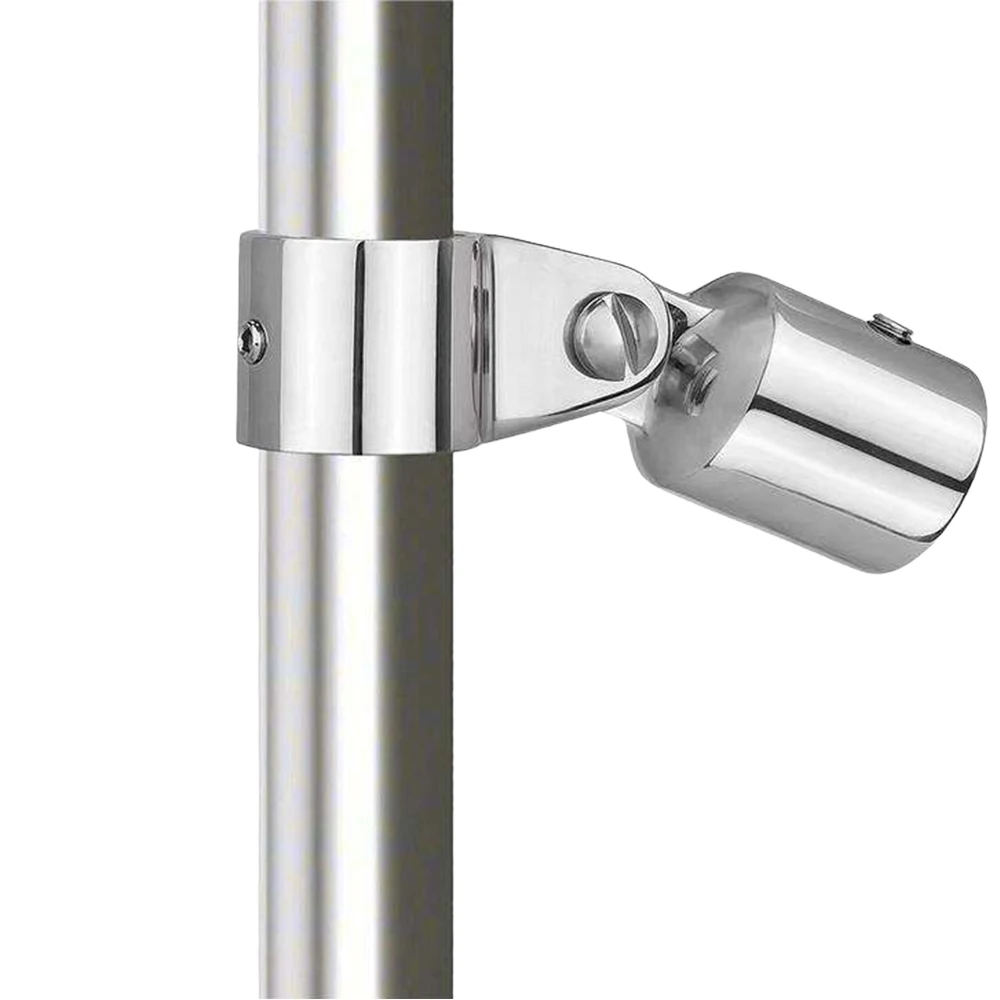 19/20/22/25/30/32mm Marine Bimini Top Fitting 316 Stainless Steel Slide Cap Pipe Eye End Cap Jaw Slide Boat Awning Accessories