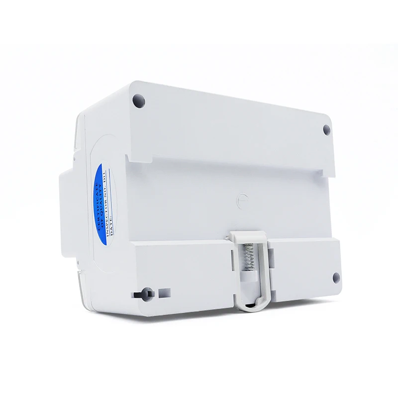 Imagem -05 - Medidor de Eletricidade Inteligente Multifuncional Lcd Trifásico Trilho de Guia Wattímetro com Rs485 3x220 380v 100a