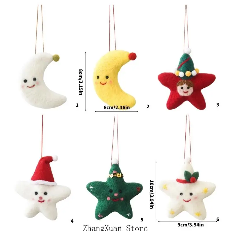 Weihnachtsschmuck mit Kordelschlaufe für Regale, Kränze und Eingangstische 3XUF – Detail 6