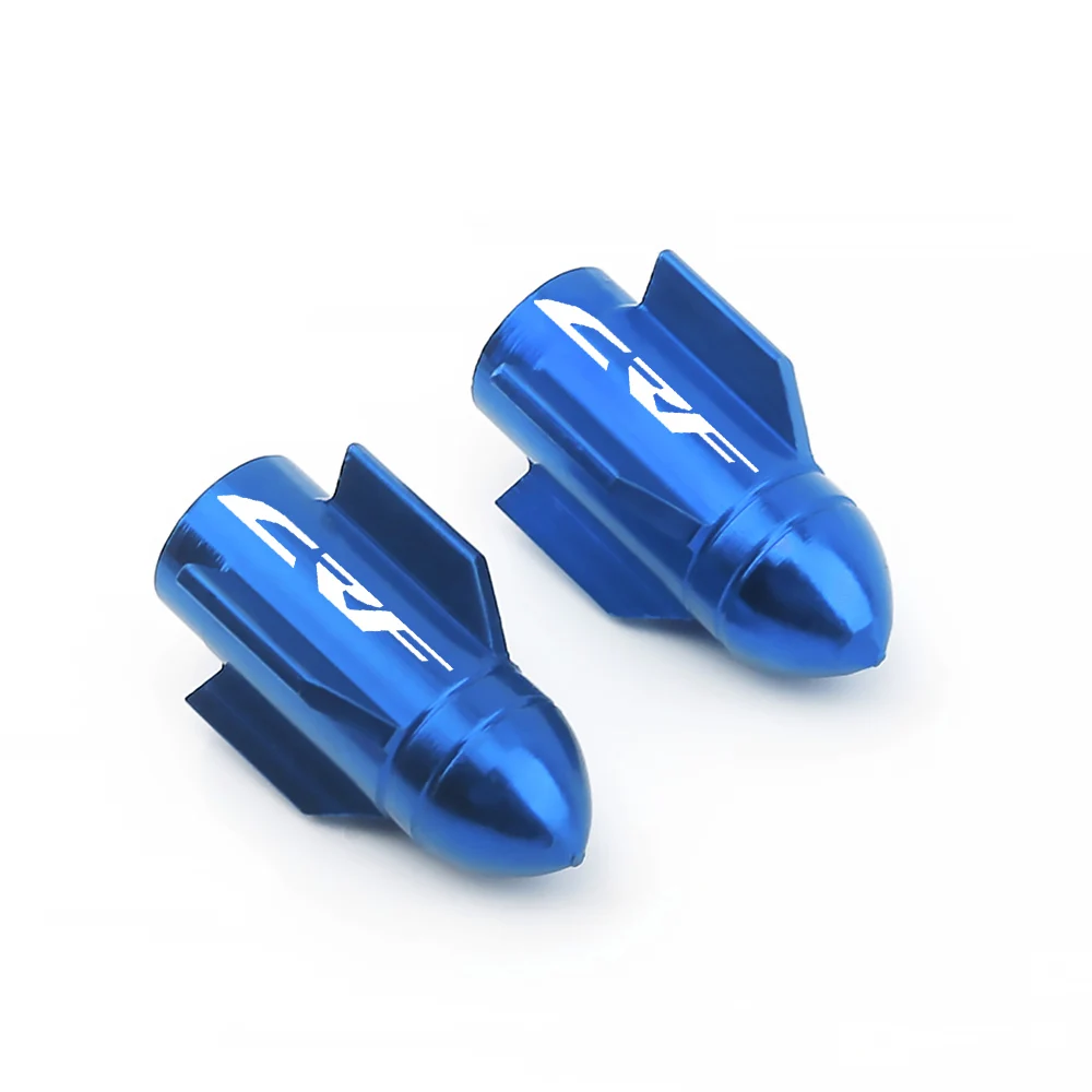 لهوندا CRF250R CRF450R CRF450X CRF 250 450 R CNC سبيكة اكسسوارات دراجة نارية عجلة قضيب صمام إطار التوصيل قبعات غطاء