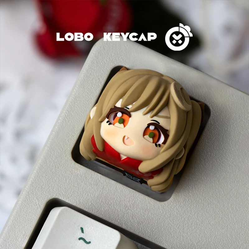 Cosmic Princess Kaguya! 3D Printed Resin Custom Artisan Keycap Mechanical Keyboard Point Keycap PC Gaming Keyboard Collect Gift view 6