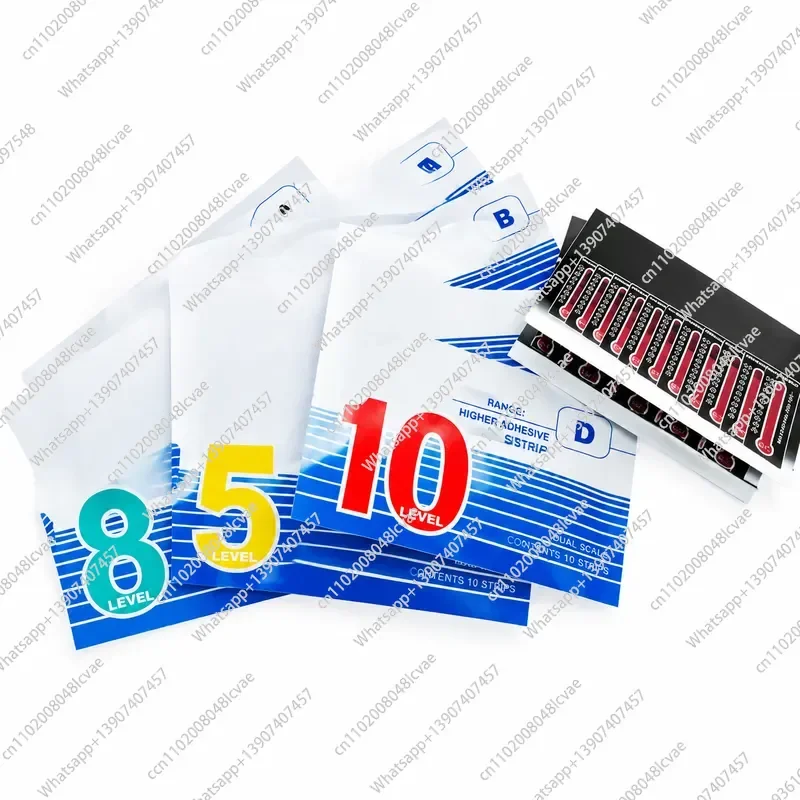 Irreversible Temperature Label Strip 0-50C 50-100C Self Adhesive Color Changing Lab Thermometer Sticker