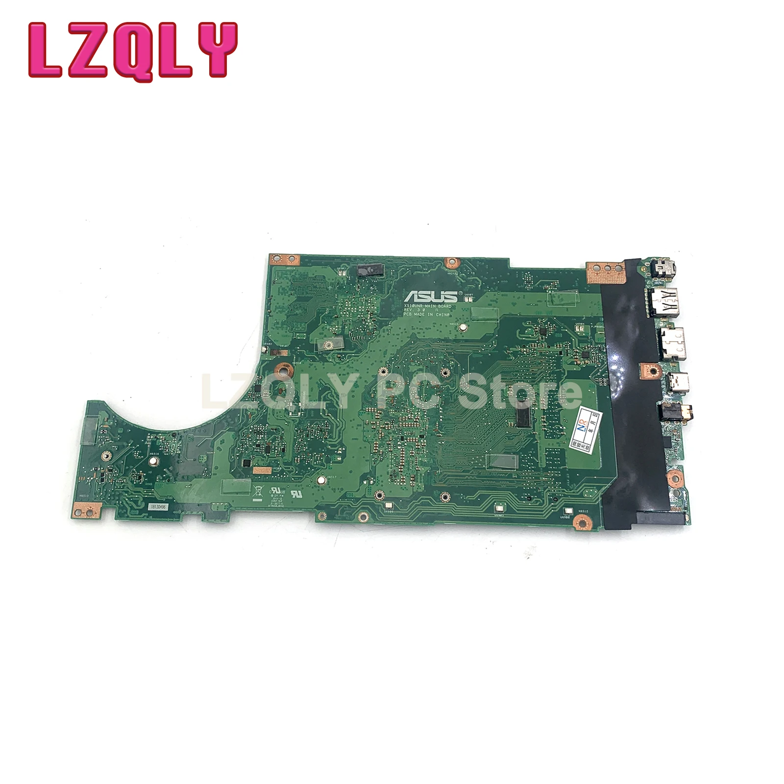 For X510UF X510UN X510UQ X510UNR S5100UR S5100U Laptop Motherboard W/I3 I5 I7-6th/7th 930MX/940MX/MX150 100% Test Mainboard