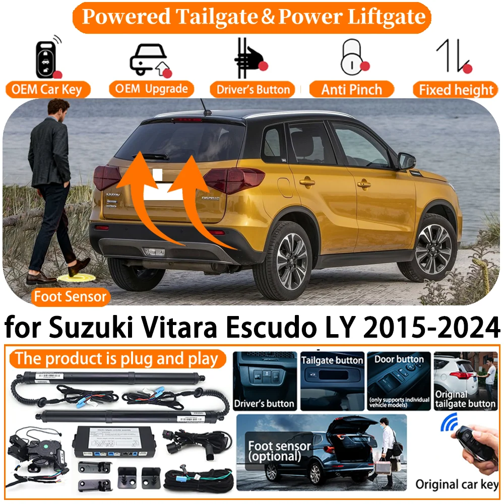 

Car OEM Smart Powered Tailgate system for Suzuki Vitara Escudo LY 2015-2024 Automatic Electric Power Tailgate Tail Gate Lift kit
