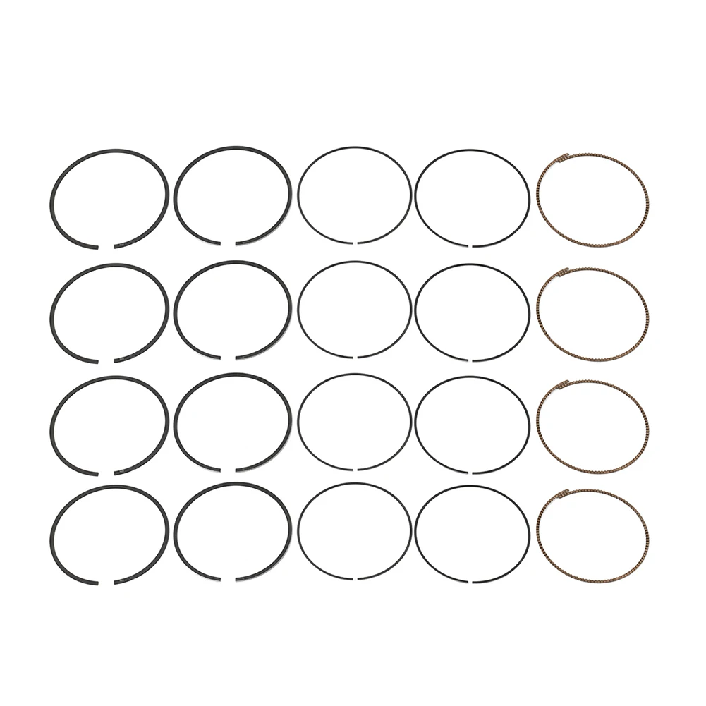 4 Sets Motorcycle Piston Rings Kit STD 75MM For Honda CBR1000RR Fireblade 2004 2005 2006 2007