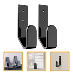 2pcs Keyboard Wall Hanger Universal for Gaming Mechanical Keyboards, Keyboard Wall Mount Storage Organizer Keyboard Holder