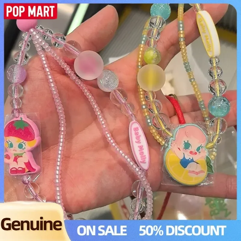 

Genuine Popmart Baby Molly Fruit Adds Fragrance Series Mobile Phone Chain Blind Box Guess Bag Trendy Toys Xmas Gift Mystery Box