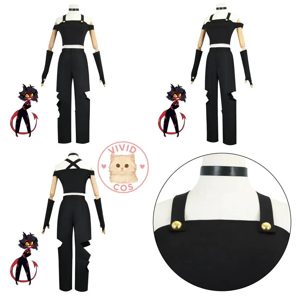 

Popular Anime Character Cosplay Costume Anime Millie Black Uniform Fashion Set Role Play for Women Comic Convention Halloween