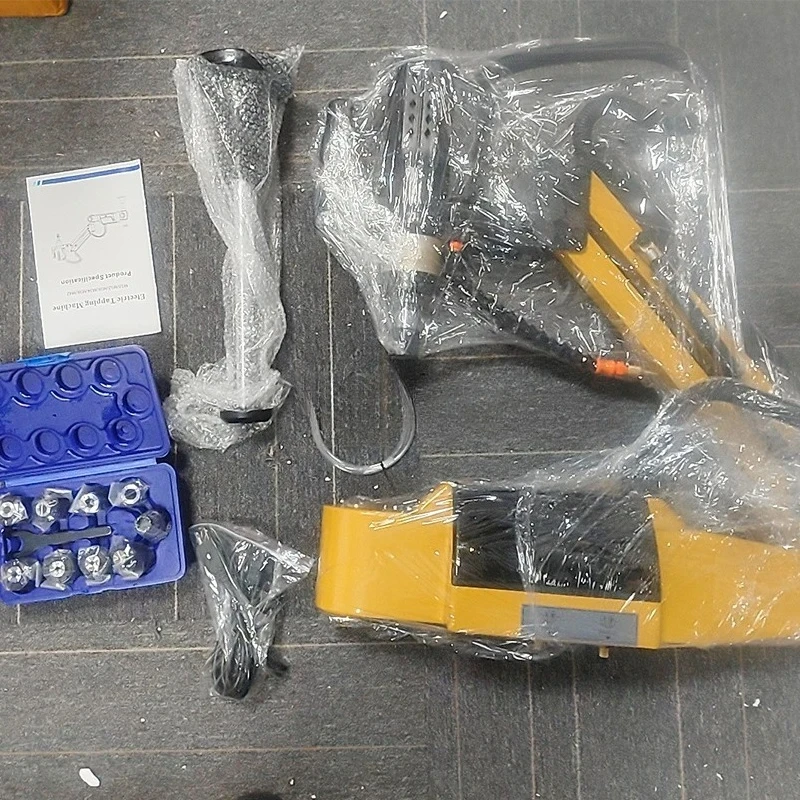 

M3-M20 Electric Tapping Machine M3-M16 Universal/Vertical Tapper Threading Machine Touch Screen Air-blowing Oil Spray Optional