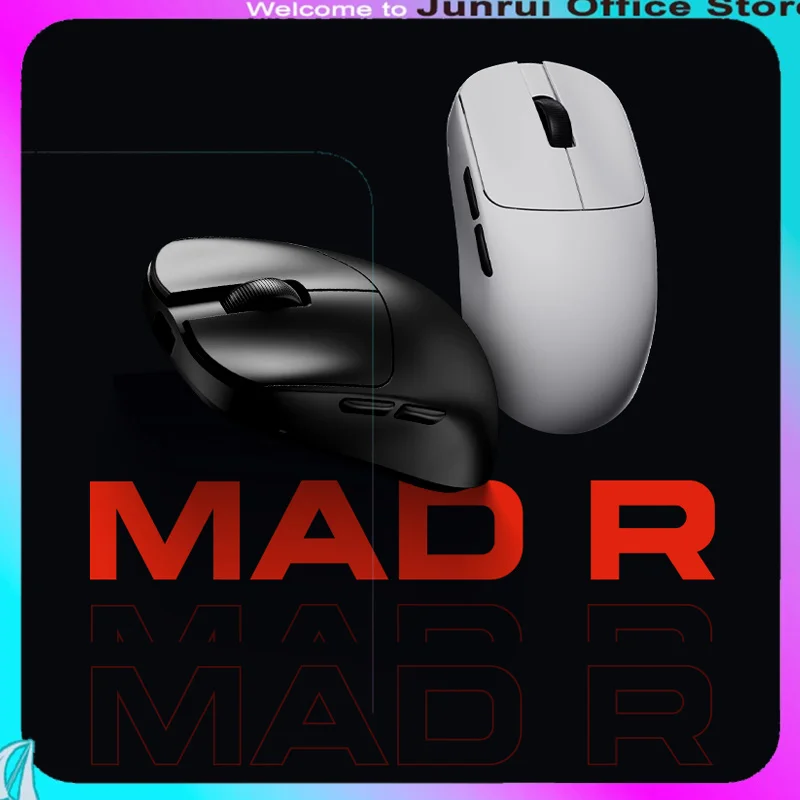 

Vxe Mad R Series Ultra-Lightweight Wireless Mouse 1k 8k Receiver Ergonomic Dual-Mode E-Sports Gaming Mouse Computer Gift