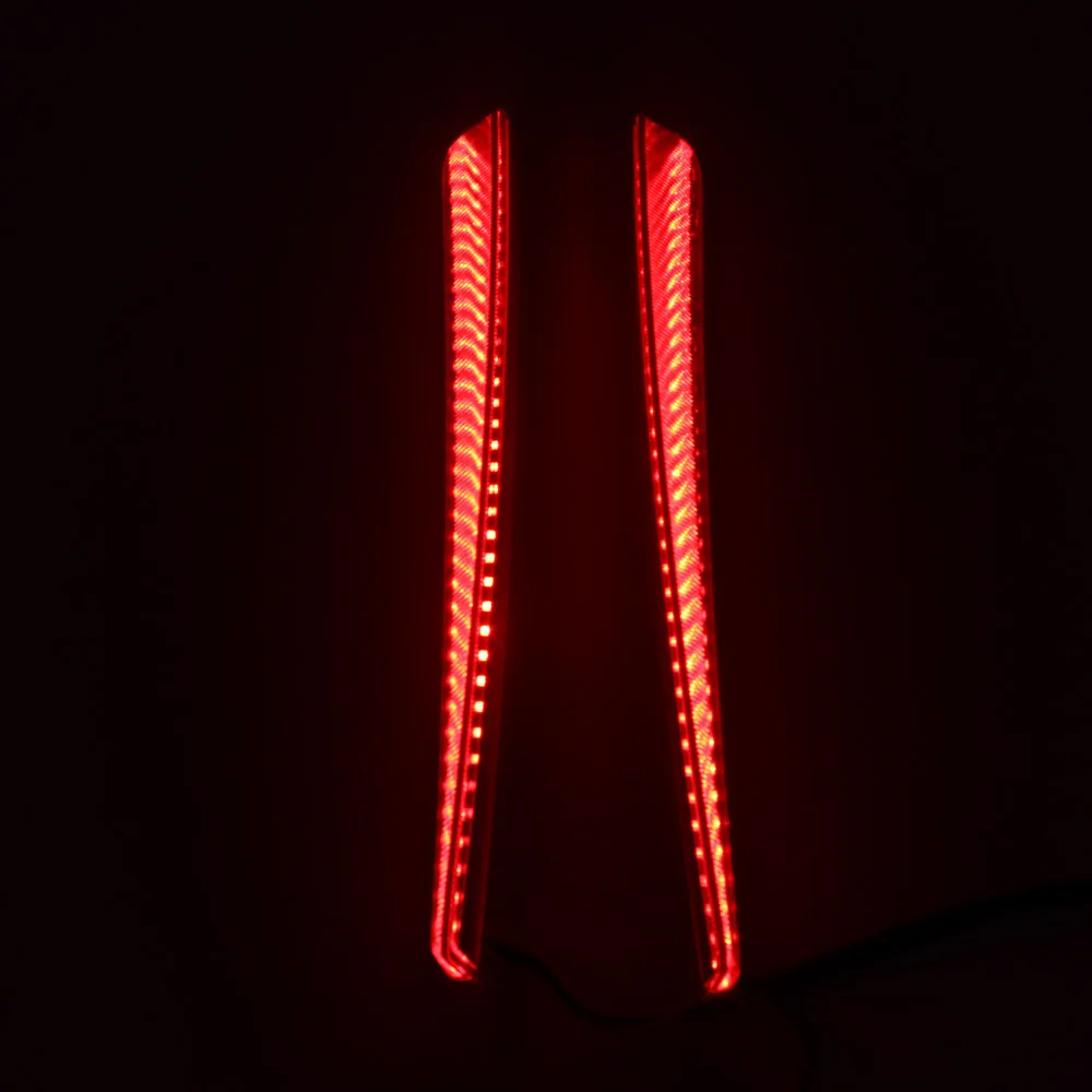 For Harley Road King Electra Street Glide FLHR FLHX 14-23 Motor 2PCS Extended Saddlebag Lower Lights LED Brake Turn Signal Lamp
