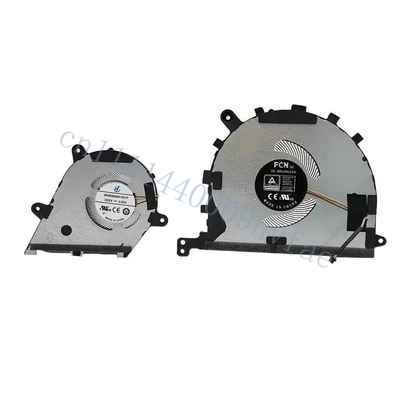 Laptop CPU+GPU Cooling Fan for Xiaomi Redmi Book Pro 15 XMA2007-BJ XMA2007-BB BN5506S5H-N01P MF1S000000192 0.2