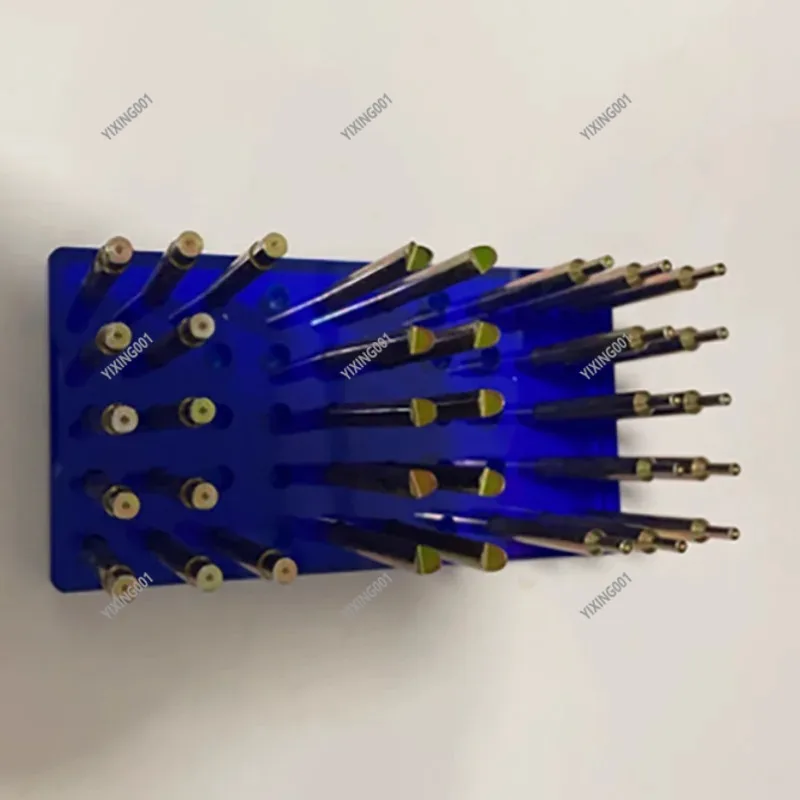 34Pcs High Precision Gemstone Facet Gauge Sticks