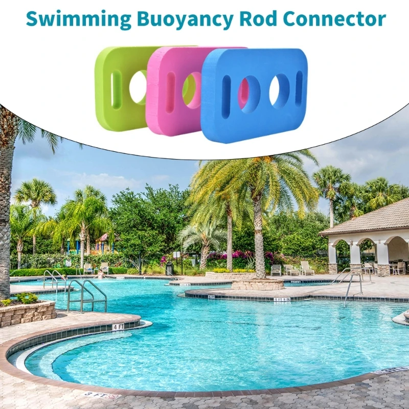 Swim Noodles Connector Swimming Pool Noodles Connector Holder with Hold Noodles Swimming Float Connector Swim Accessory