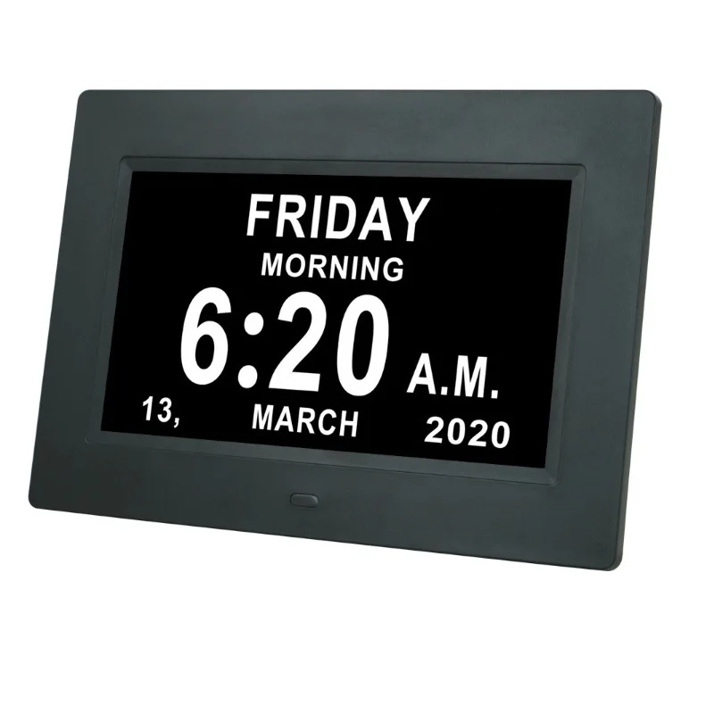 Bedroom Home Living Room Office Modern Electronic Digital Alarm Dual USB Large Display Desk Modern Electronic Clock