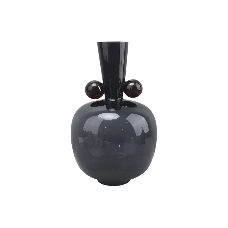 

Modern, minimalist, geometric, glass, hydroponic, flower arrangement, vase, ornament, living room, decoration