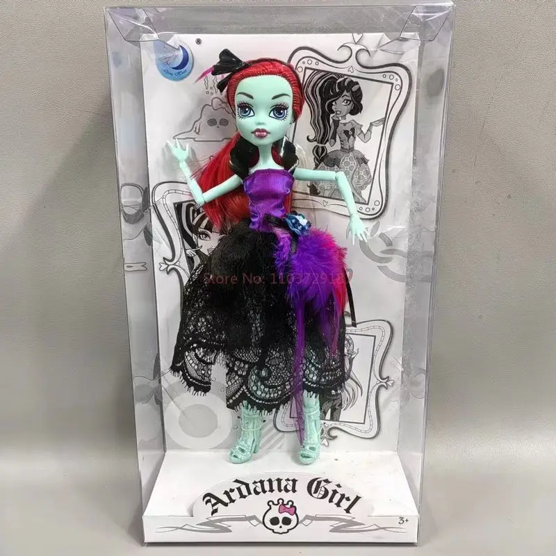 28cm Monster elf High School Pet Devil Doll Drag Figure Play House Toy Goth Style Joint Movable Doll Ornament Halloween Gift