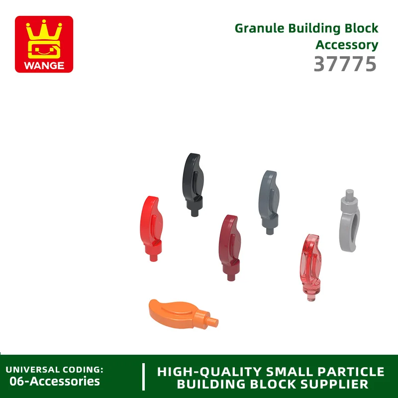 

WANGE 909 шт./лот 37775 пламенный блок Moc цветные аксессуары, совместимые с кирпичом DIY детские развивающие игрушки в сборе подарочная коробка