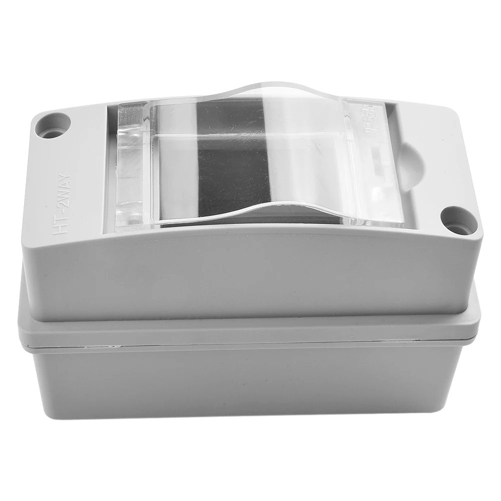 

Circuit Breaker Switch Box 2pcs Distribution Box IP65-1 Small Distributor Suitable For Outdoor Junction Wire Box