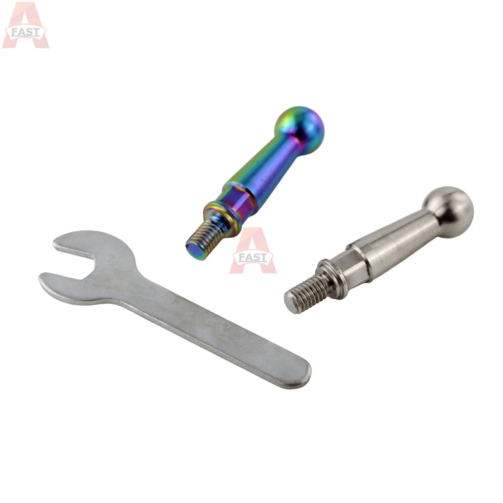 Titanium Motorcycle Lengthen Kick Stand Pivot Screw Peg Stand Protect For Ducati Panigale V4 Streetfighter V4 SF V4S