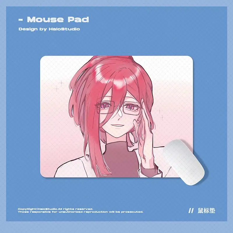 BLUE LOCK Office Desk Mat Large Mouse Pad Non Slip Waterproof Keyboard Table Pad for Work Study Desktop Decor