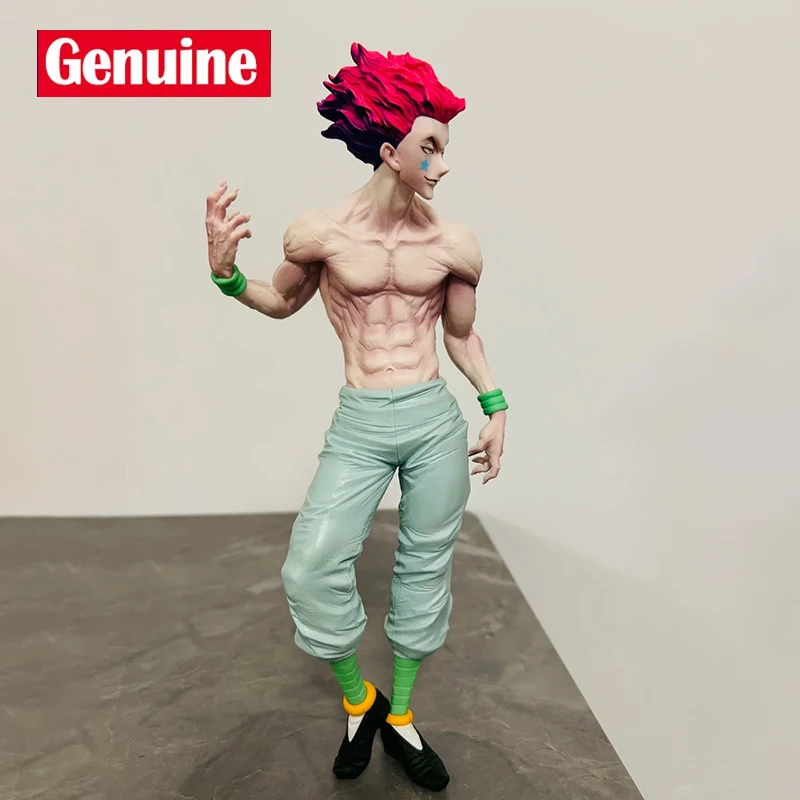 

Genuine 28cm Bandai Banpresto Full Time Hunter Grandista Hisoka Prize Anime Action Figure Desk Decor Ornament Gift In Stock