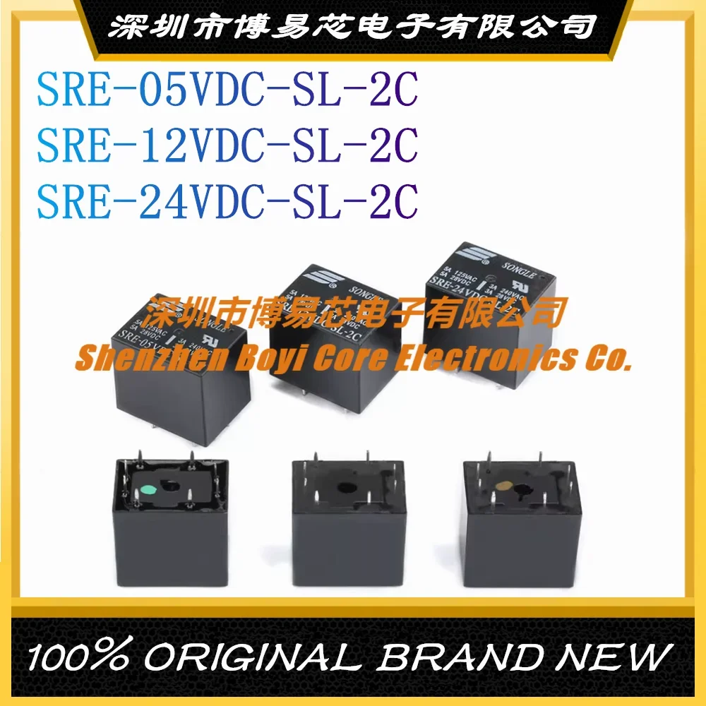 SRE-05V 12V 24VDC-SL-2C 8 Feet 3A 4137 New Original Genuine Songle