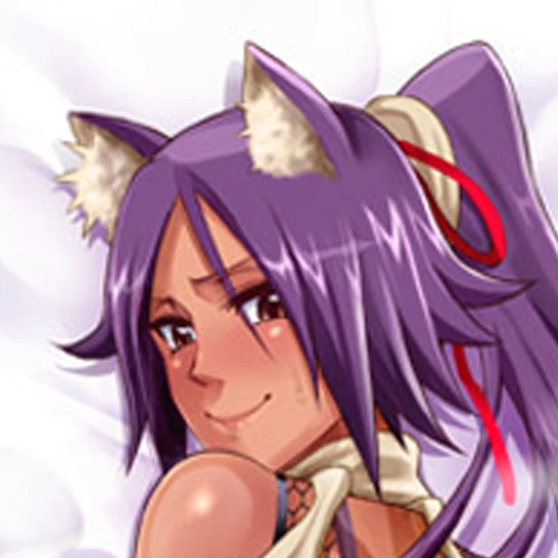 Dakimakura Anime Pillow Cover Shihouin Yoruichi Double Sided Print 2Way Cushion Cover Xmas Gifts