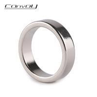 N52 Magnet Ring Suitable for Convoy S2 S2+ S3 S6 S8 S15 M1 C8 C8+ Flashlight Magnetic Ring Size 20*16*5mm