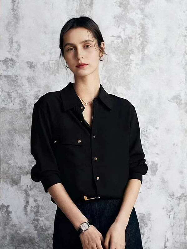 Damska codzienna flanelowa bluzka do noszenia pod ubraniem, idealna na jesień i zimę, nowa, w stylu koreańskim, luźny krój, długi rękaw...