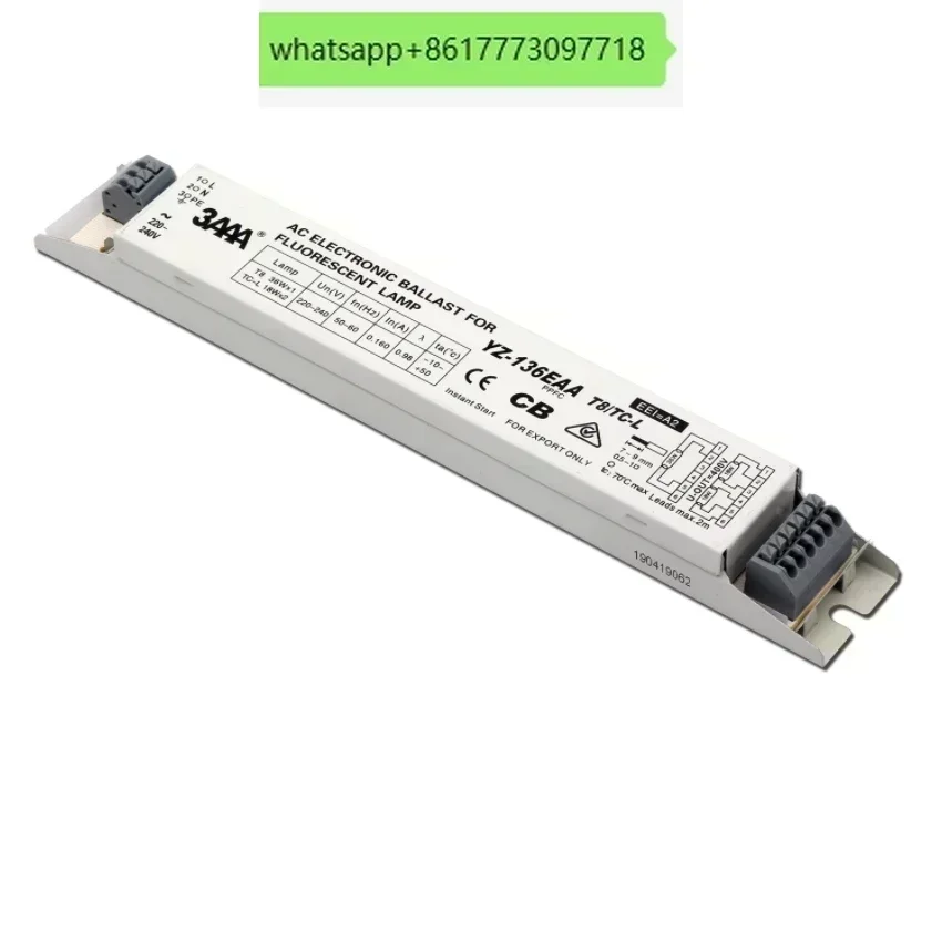 

3AAA electronic ballast YZ-136 236 336EAA 36W 2X36W one drag one drag two drag three