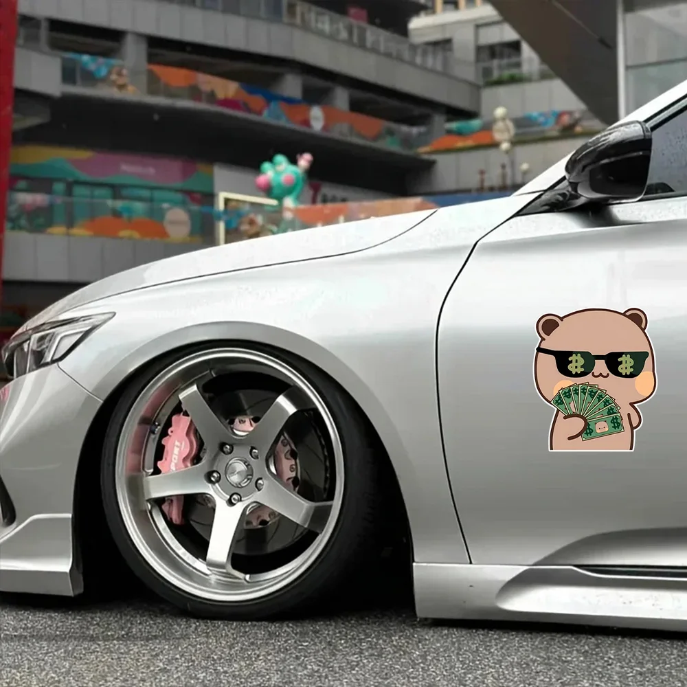 Panda Couple Bubu Dudu Creative&Funny Stickers for Cartoon fans&Lover,High Quality Decal for Car,Trucks,Motorcy,&Suitcase,Laptop