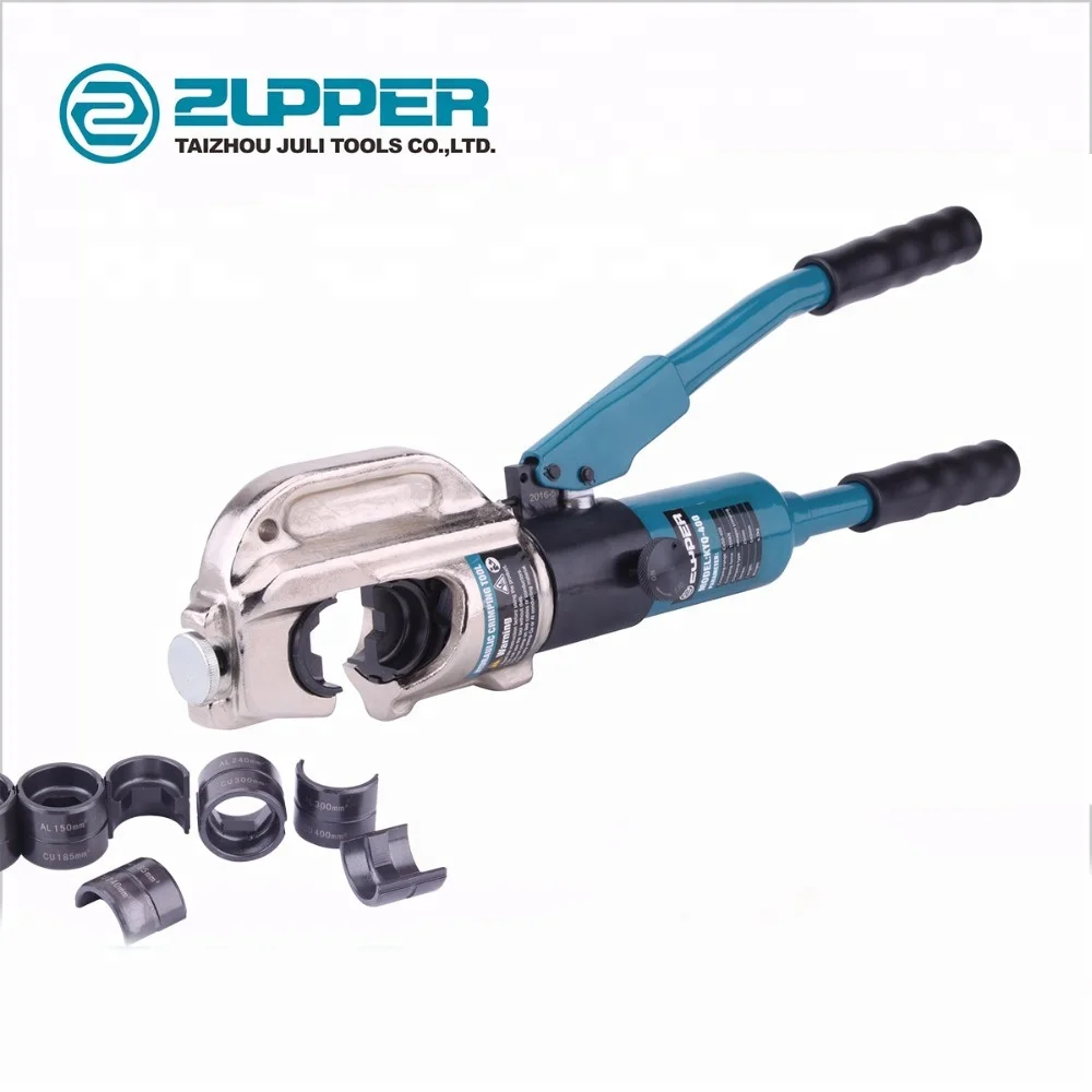 ZUPPER KYQ-400 أداة تجعيد هيدروليكية يدوية لصمام الأمان لموصلات الأسلاك بالداخل