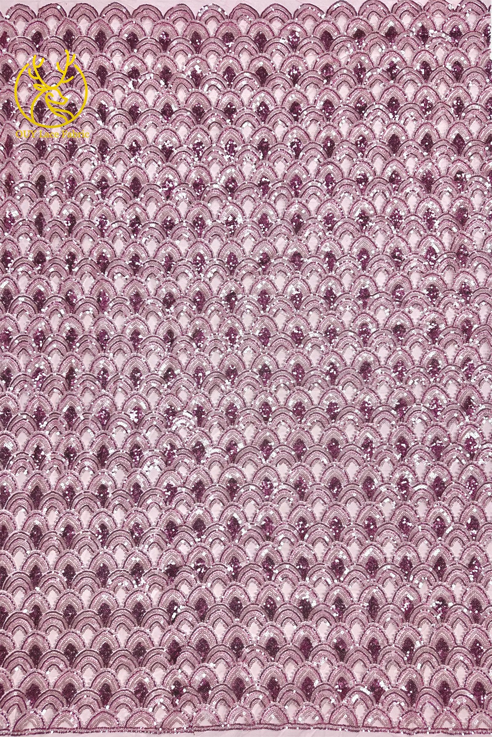 2026 Luxuriöser Afrikanischer Perlen-Spitzenstoff 5 Yards Hochwertiger Nigerianischer Französischer Pailletten-Tüll-Spitzenstoff Ideal für Hochzeiten und Bankette – Detail 14