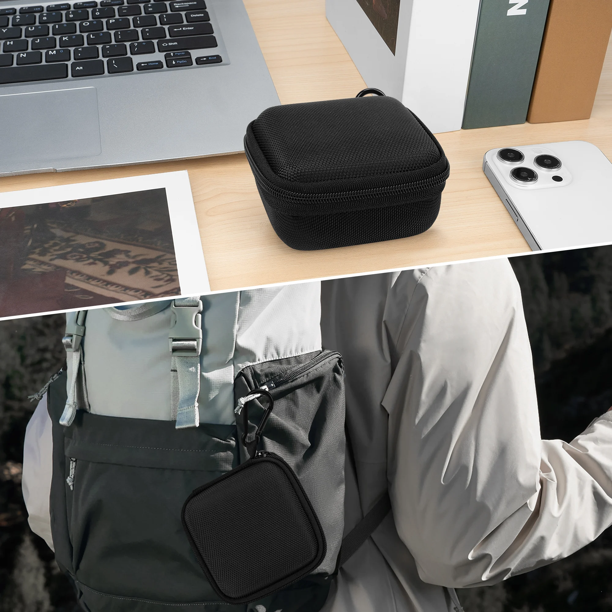 Geekria Microphone Carrying Case Compatible with Hollyland Lark M2