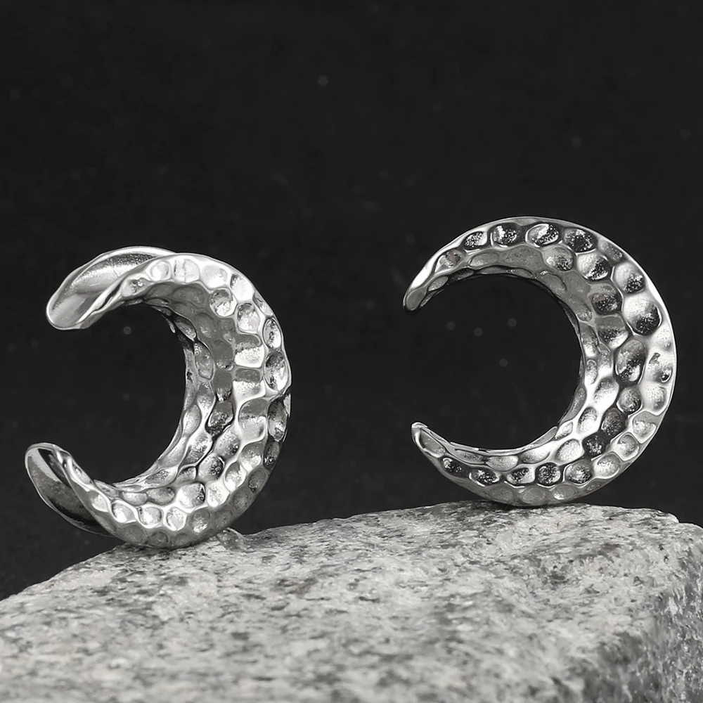 2pcs Star Moon Saddle Plugs for Stretched Ears