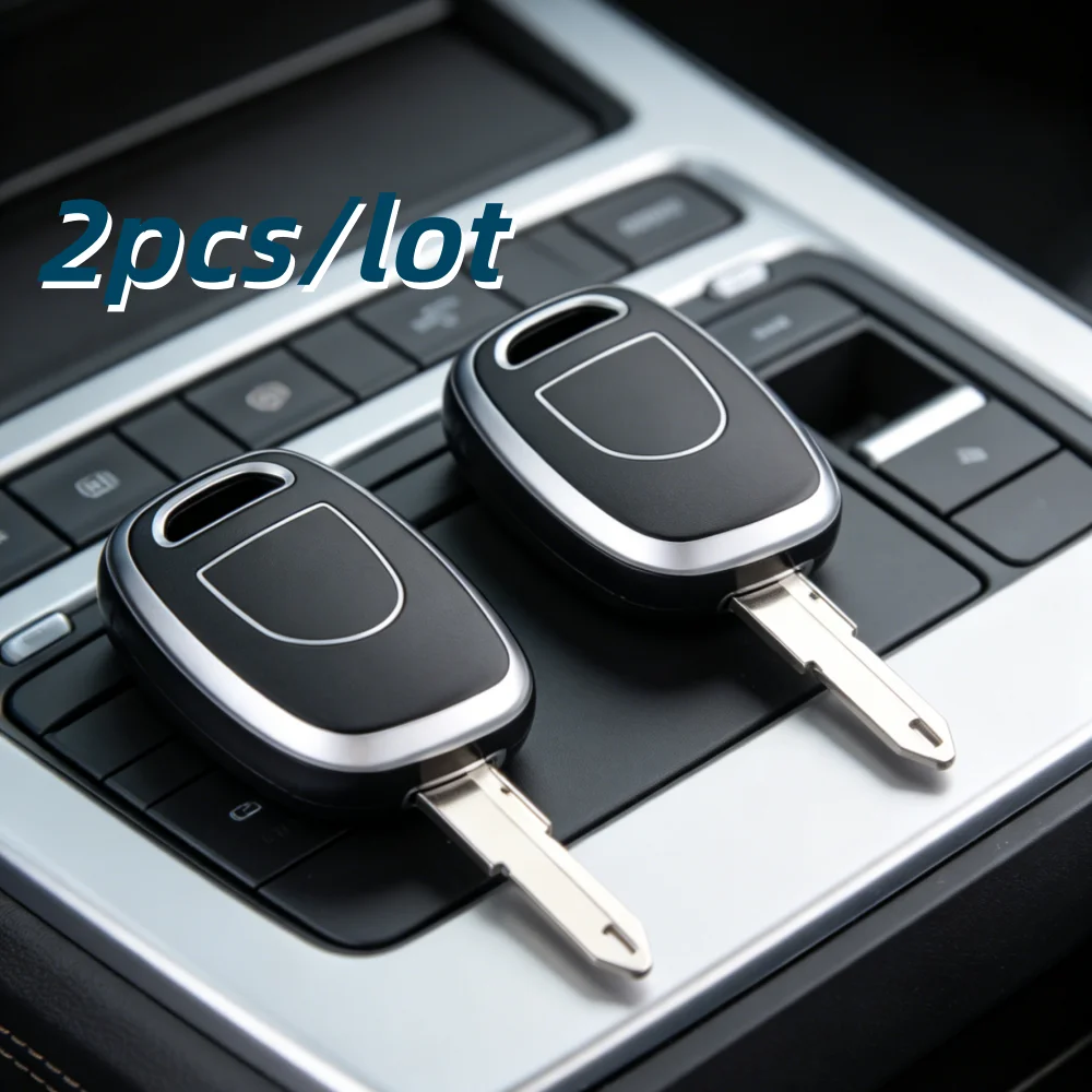 2pcs/lot Car Key Case Covers For Renault Clio Master Twingo Kangoo NE73 VAC102, only fit for the car key shown in the image.