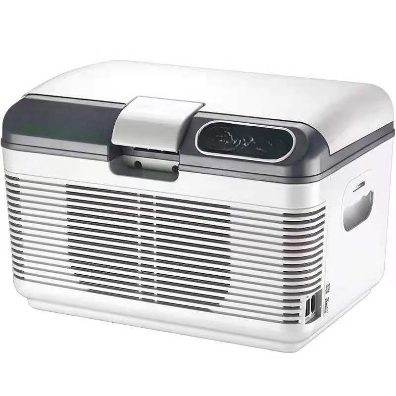 Hot-selling compressor refrigeration car refrigerator 12V24V car and family dual-purpose small refrigerator