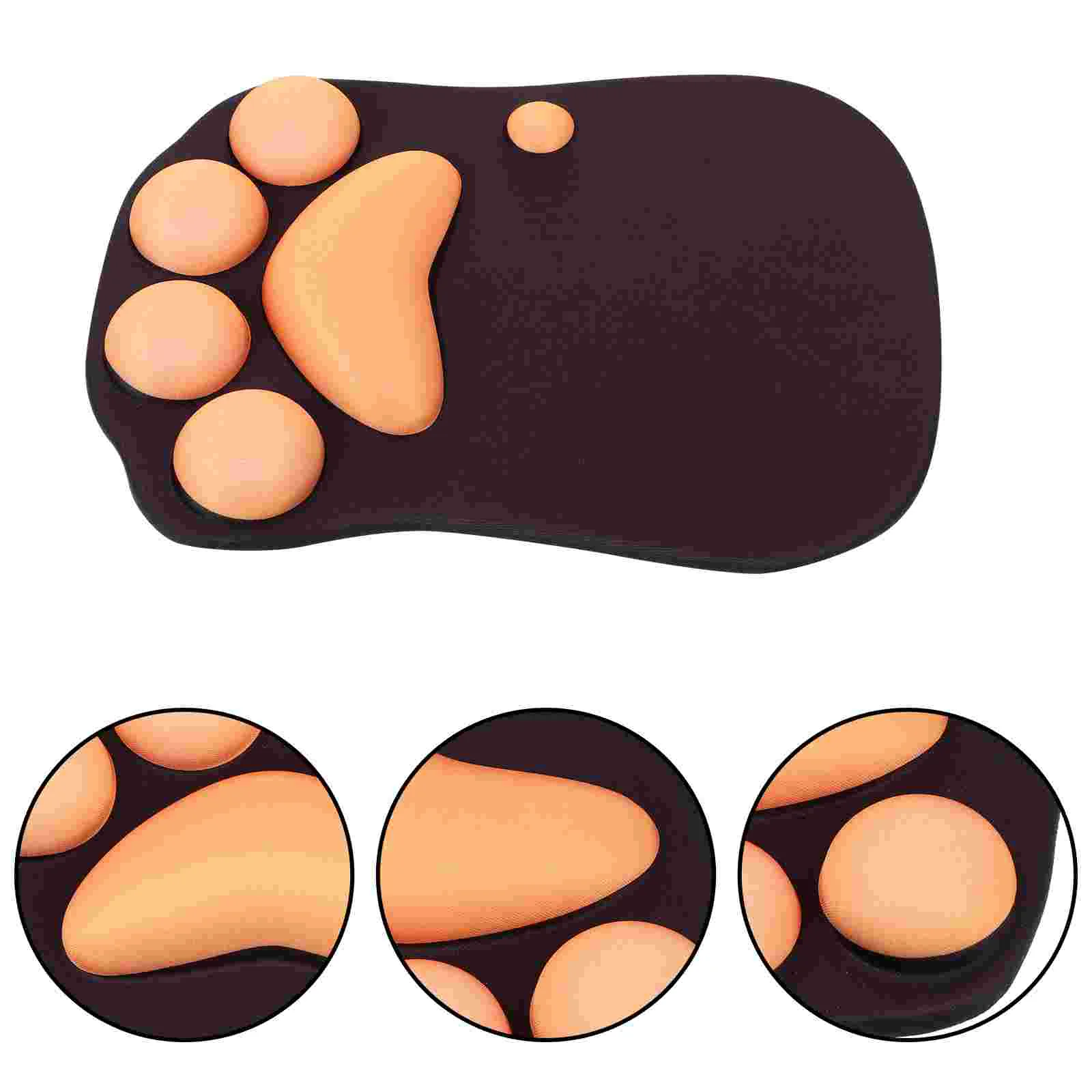 

Decorate Mouse Pad Computer Large Polyurethane Fiber Wrist Rest Desktop Support