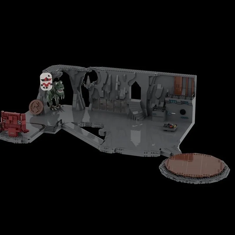 Beroemde filmserie Moc Bouwstenen Modulaire kleding Display Model Technologie Blokken Kerst DIY Speelgoed Constructiegeschenken