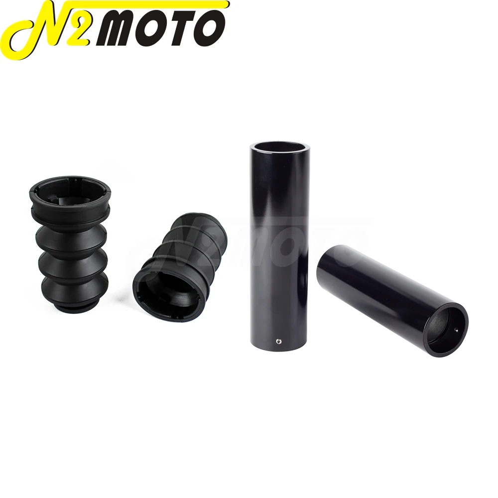 Motorcycle Rubber Front Fork Guard Gaiter Gator Boot Tube Shock Protector Dust Cover For Harley Nightster 975 RH975 2022-2023