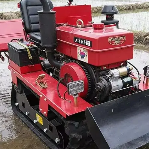 

Customized Multifunctional Small Farm Micro Tiller & Crawler Rotary Tiller, Agricultural Plowing Machine Crawler Tractor