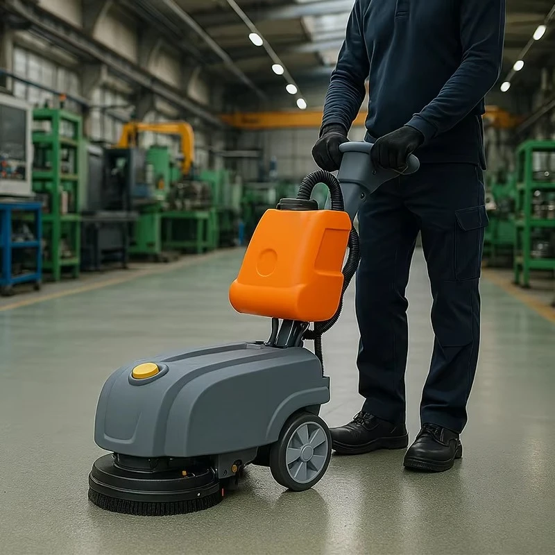 

Compact electric floor scrubbers and dryers for household use New conditions for 24v hand-step efficient cleaning