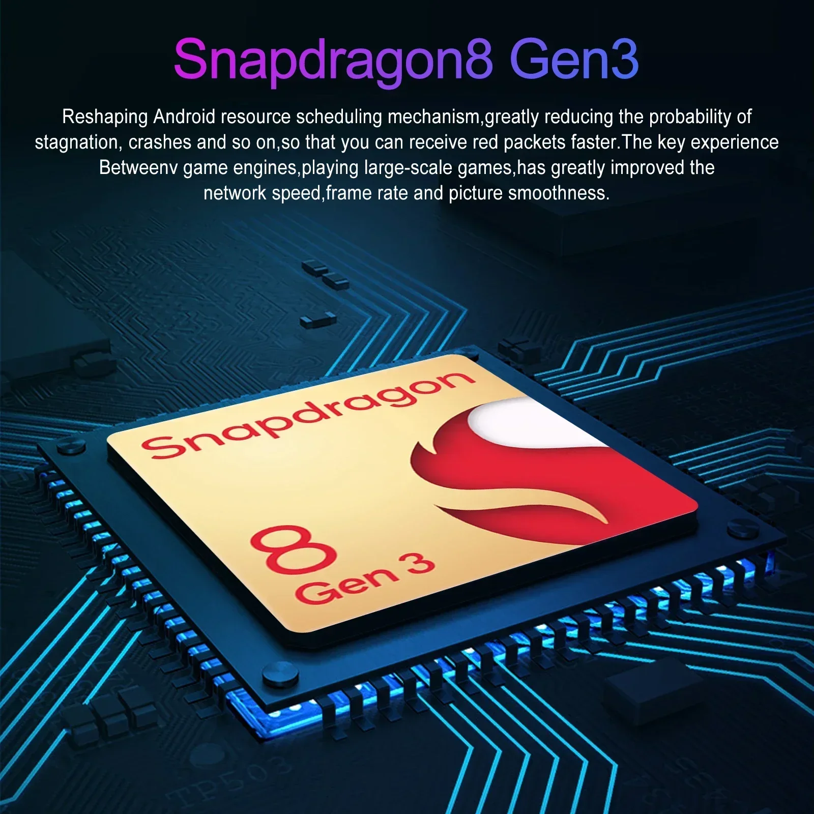 Global Version GT10 pro Smartphone Snapdragon 8 Gen 3 Android14 16GB+1024GB 7150mAh 72MP+108MP 7.3 inch 4G/5G Networks Dual SIM