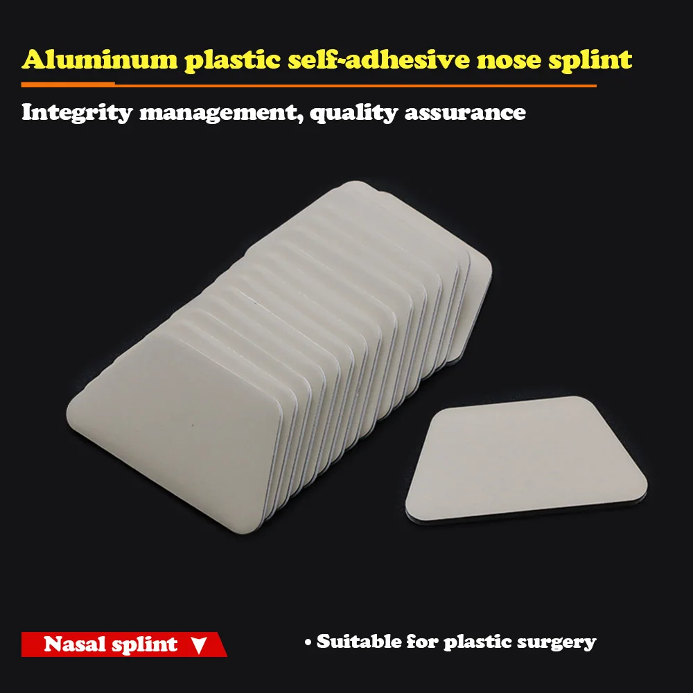 

Nasal splint nose fixer low temperature thermoplastic plate Aluminium plastic self adhesive nose splint