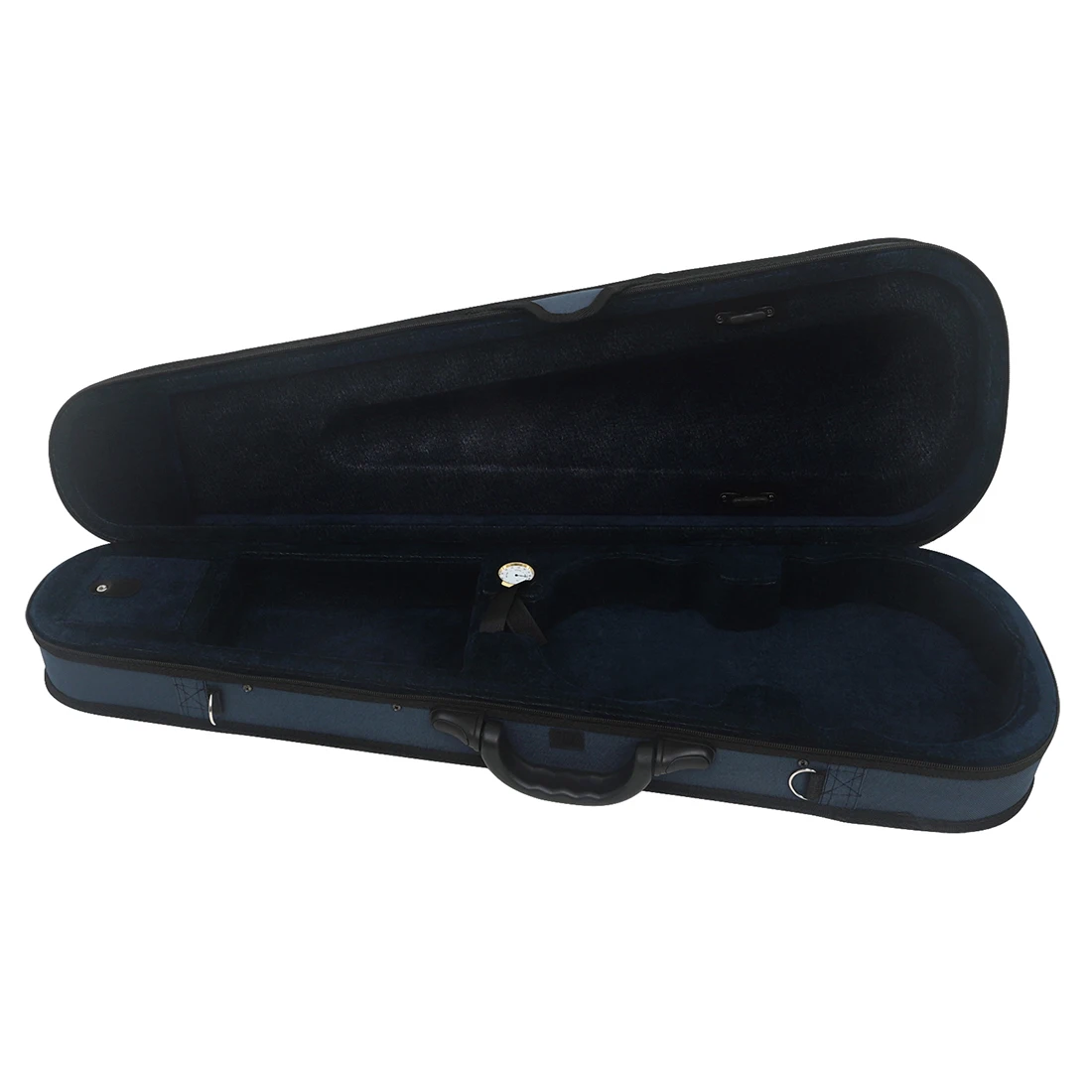 Violin Oxford Box 4/4 3/4 1/2 1/4 1/8 Violin Square Case with Hygrometer  Multicolor Triangle Box Violin Accessories