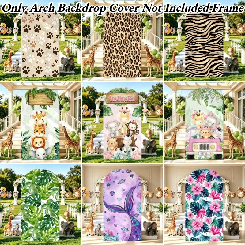Photo Booth Prop - Tło fotograficzne na imprezę Safari w
