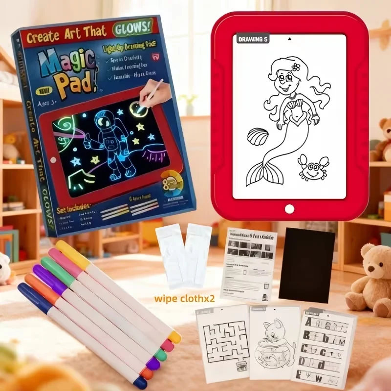 LED-tekentafel voor kinderen, - Light Art And Craft recensie en prijs