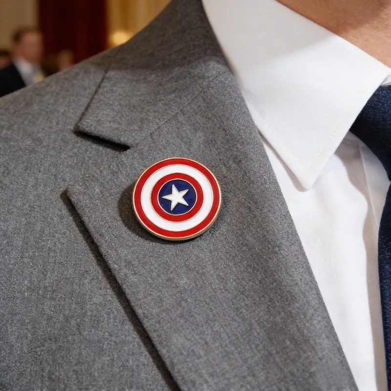 

3 шт., хит продаж, значок серии Marvel, мультяшная роль, Человек-паук, Капитан Америка, креативная брошь, подарки на день рождения для мальчиков и девочек