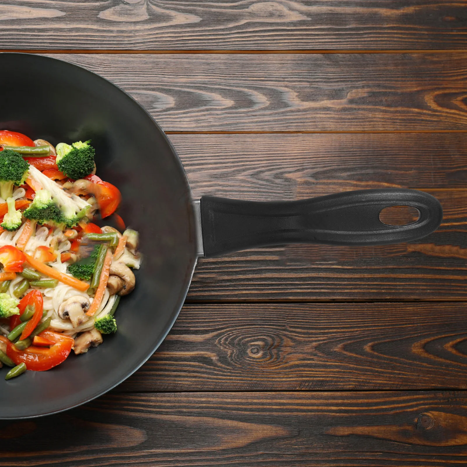 

Side Ear Pot Handle Replacement: Universal Detachable Bakelite Anti-Scald Cookware Handle For Frying Pan Wok Saucepan Cast Iron